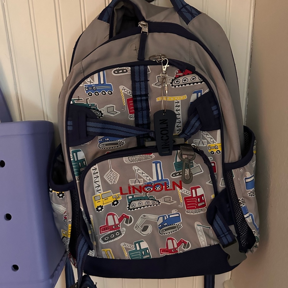 Pottery barn backpack & lunchbox